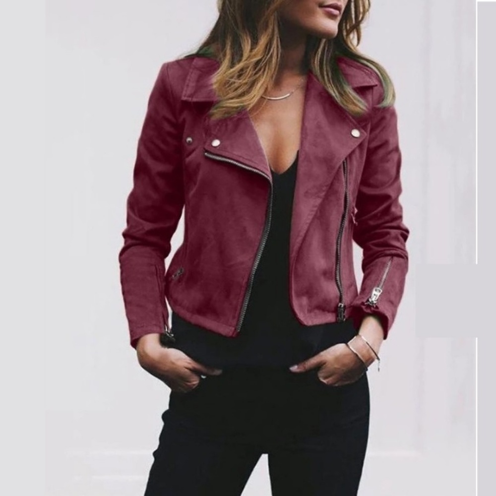 Forever 21 Faux Leather Moto Jacket